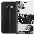 Miniatyrbilde 1 av 3: Samsung Galaxy S8 Lommeboketui Leopard Faces