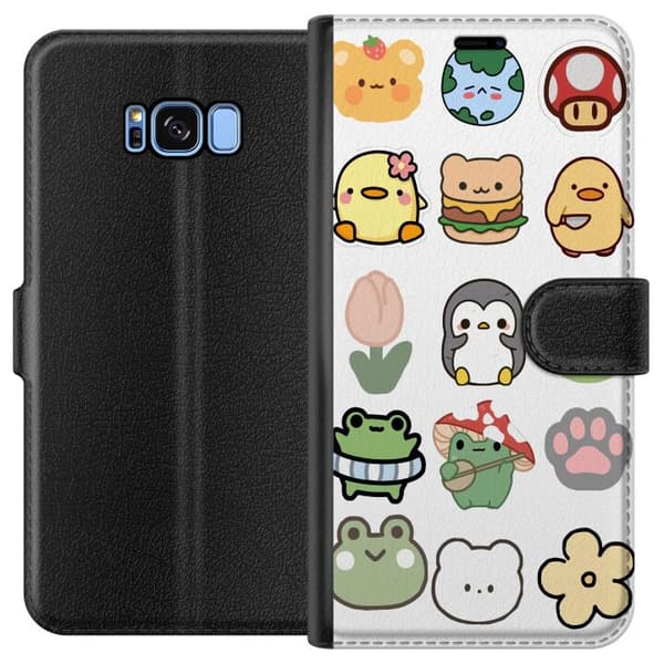 Samsung Galaxy S8 Lommeboketui Kawaii Friends