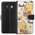Miniatyrbilde 1 av 3: Samsung Galaxy S8 Lommeboketui Nalle Pooh stil - klassisk bjørnemotiv i en ny tolkning