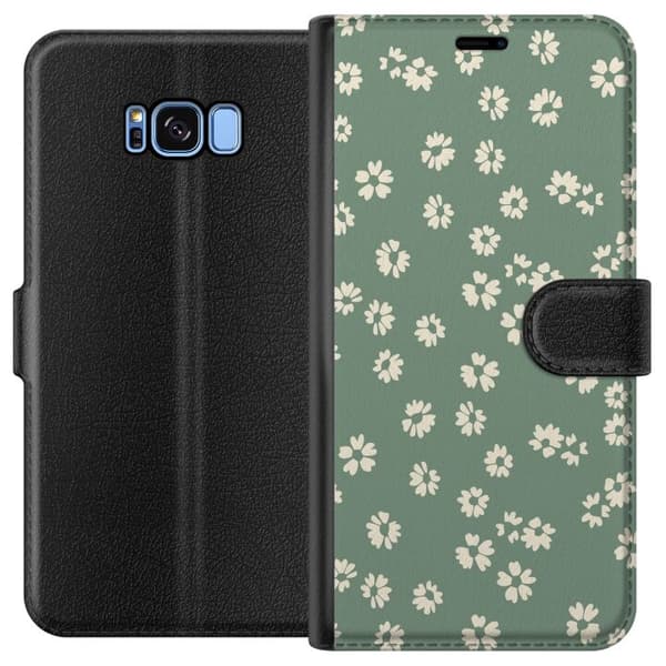 Samsung Galaxy S8 Lommeboketui Blomsterdrøm - Fargerikt Blomstermønster