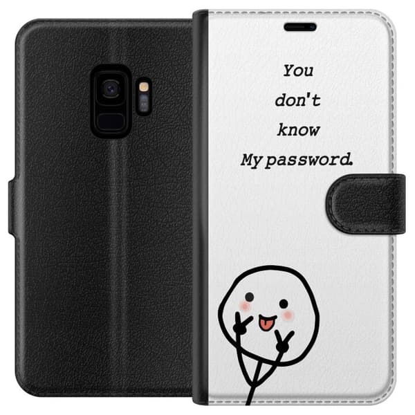 Samsung Galaxy S9 Tegnebogsetui Du Kender Ikke Mit Adgangskode