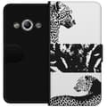 Miniatyrbild 1 av 3: Samsung Galaxy Xcover 3 Plånboksfodral Leopard Faces – trendigt mönster med leopardansikten