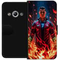 Pikkukuva 1 / 3: Samsung Galaxy Xcover 3 Lompakkokotelo Ronaldo Inferno - jalkapallolegenda liekeissä