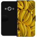 Miniatyrbilde 1 av 3: Samsung Galaxy Xcover 3 Lommeboketui Banana mønster