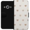Pikkukuva 1 / 3: Samsung Galaxy Xcover 3 Lompakkokotelo Teddy-tausta - söpöt teddykarhut pehmeällä taustalla