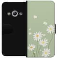 Miniatyrbilde 1 av 3: Samsung Galaxy Xcover 3 Lommeboketui Prestekrager - blomstrete mønster i svensk sommerstil