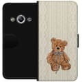 Miniatyrbillede 1 af 3: Samsung Galaxy Xcover 3 Tegnebogsetui Lille Teddy – klassisk teddy i enkel design