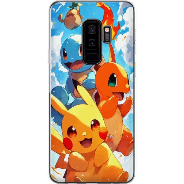Samsung Galaxy S9+ Gjennomsiktig deksel Pocket Creatures - inspirert av Pokémon uten å nevne navnet