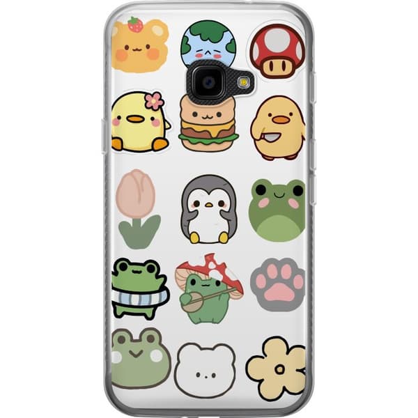 Samsung Galaxy Xcover 4 Gjennomsiktig deksel Kawaii Friends