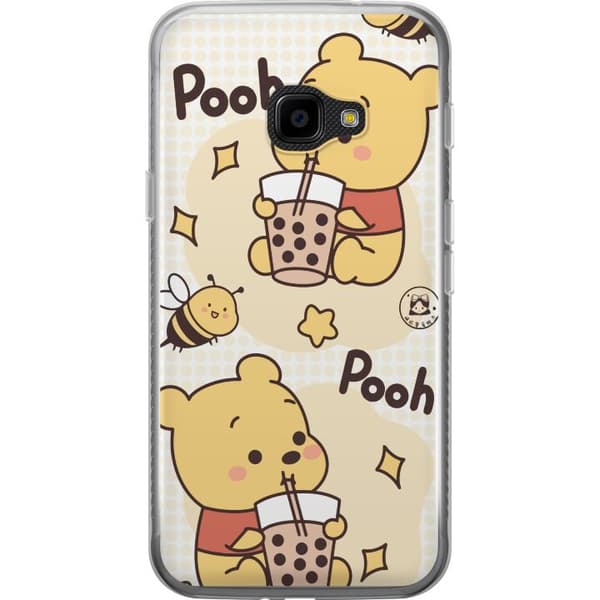 Samsung Galaxy Xcover 4 Gjennomsiktig deksel Nalle Pooh stil - klassisk bjørnemotiv i en ny tolkning