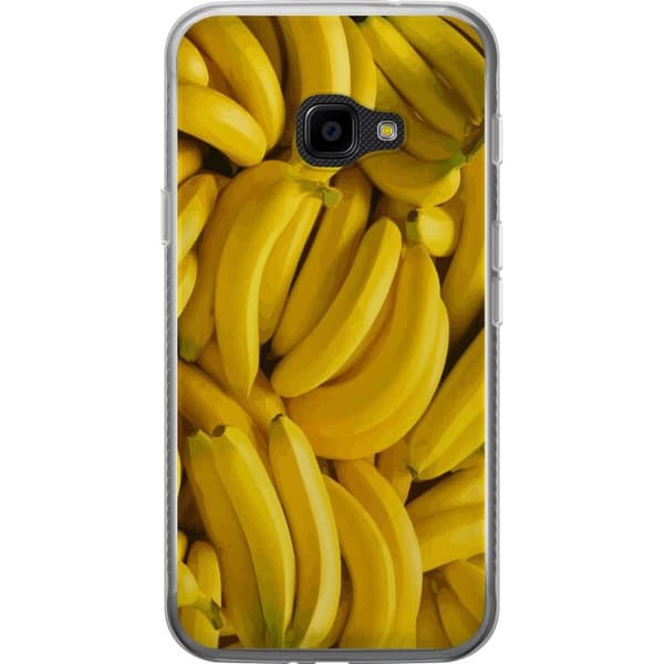 Samsung Galaxy Xcover 4 Gjennomsiktig deksel Banana mønster