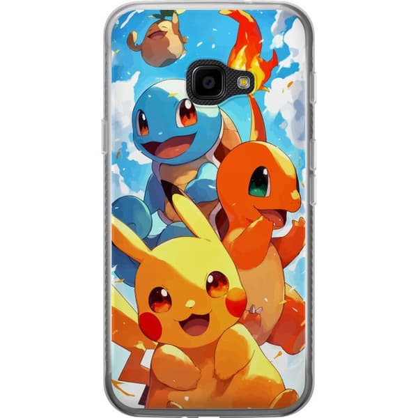 Samsung Galaxy Xcover 4 Gjennomsiktig deksel Pocket Creatures - inspirert av Pokémon uten å nevne navnet
