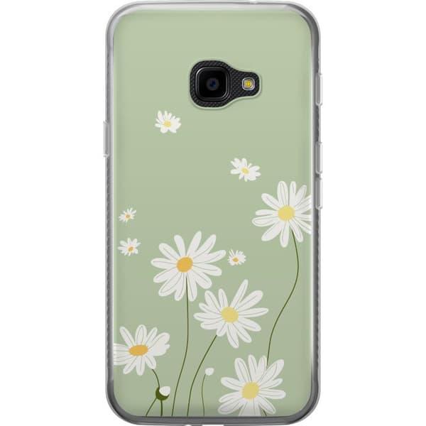 Samsung Galaxy Xcover 4 Gjennomsiktig deksel Prestekrager - blomstrete mønster i svensk sommerstil