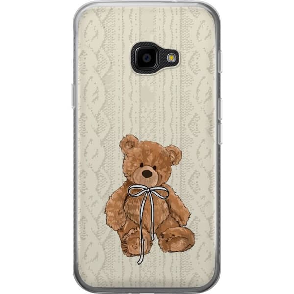 Samsung Galaxy Xcover 4 Gjennomsiktig deksel Liten Bamse – klassisk bamse i enkel design