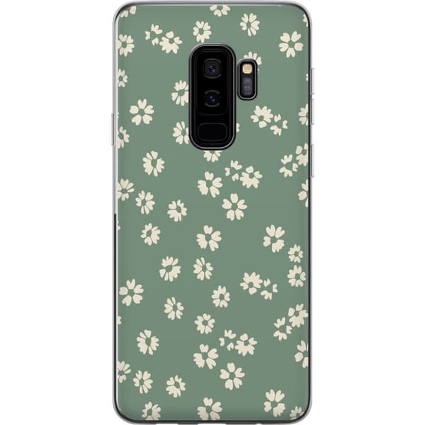 Samsung Galaxy S9+ Genomskinligt Skal Blomsterdröm – färgglatt blommönster