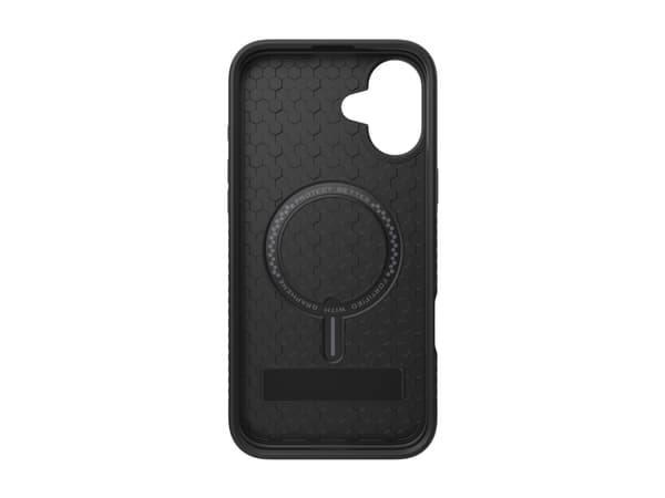 ZAGG Denali Snap - Baksidedeksel for mobiltelefon - med stativ - MagSafe-samsvar - termoplast-polyuretan (TPU), grafen - for Apple iPhone 16 Plus