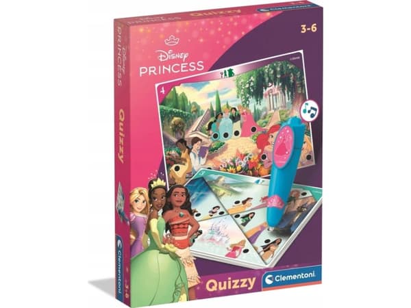 Clementoni Interaktiv prinsessequiz Prinsesse 16673