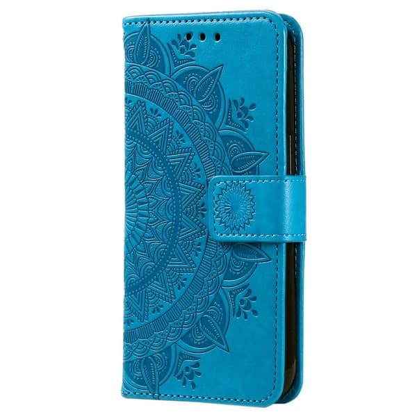 För Samsung Galaxy S25 Edge plånboksfodral Fodral Skal Mandala blommönster
