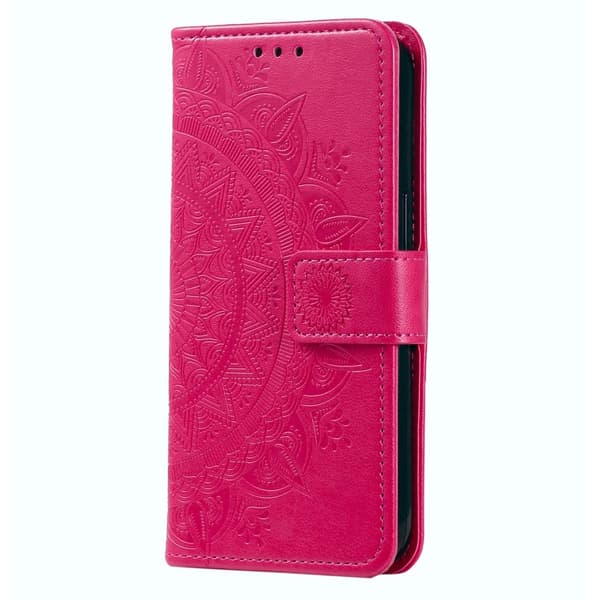 För Samsung Galaxy S25 Edge plånboksfodral Fodral Skal Mandala blommönster