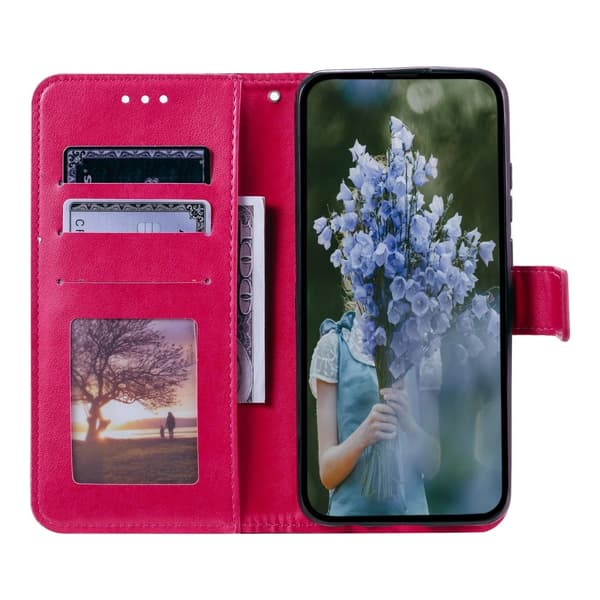 För Samsung Galaxy S25 Edge plånboksfodral Fodral Skal Mandala blommönster