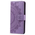 Miniatyrbillede 3 af 6: Til Samsung Galaxy S25 Edge tegnebogscover Cover Shell Mandala Blomstermønster