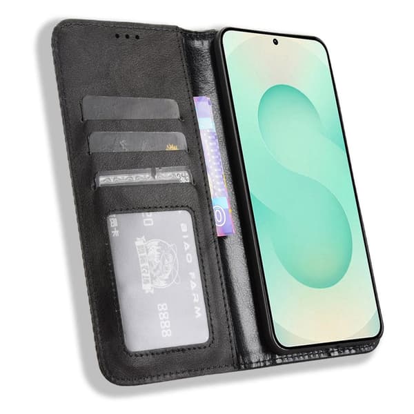 Samsung Galaxy S25 Edge Teline Puhelinkotelo Täysi Suojaus Lompakon Suojaus