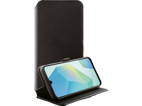 Vivanco Pure Wallet, Book Cover for Galaxy A16 5G, Wallet case, Samsung, Galaxy A16 5G, 17 cm (6.7"), Black