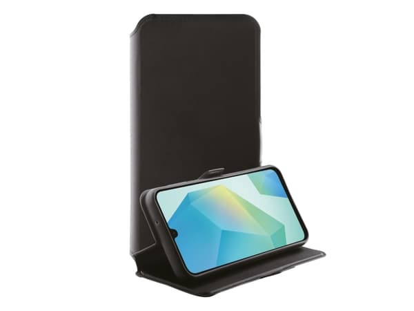 Vivanco Pure Wallet, Book Cover for Galaxy A16 5G, Wallet case, Samsung, Galaxy A16 5G, 17 cm (6.7"), Black