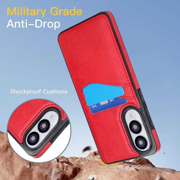 Samsung Galaxy S25 Edge Suojakuori Korttipaikka Slim-Fit PU+TPU Puhelinkotelo