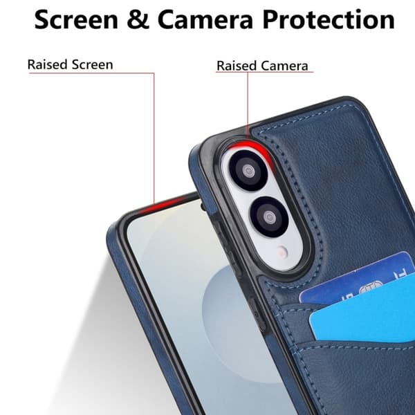 Till Samsung Galaxy S25 Edge Skal med 2 kortplatser