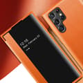 Miniatyrbild 9 av 11: Samsung Galaxy S23 Ultra - Elegant Skyddsfodral med Vyfönster
