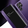 Miniatyrbild 10 av 11: Samsung Galaxy S23 Ultra - Elegant Skyddsfodral med Vyfönster