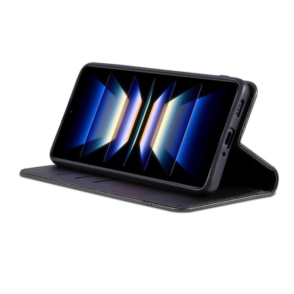 Samsung Galaxy S25 Plus Fodral med Stativ & Kortfack