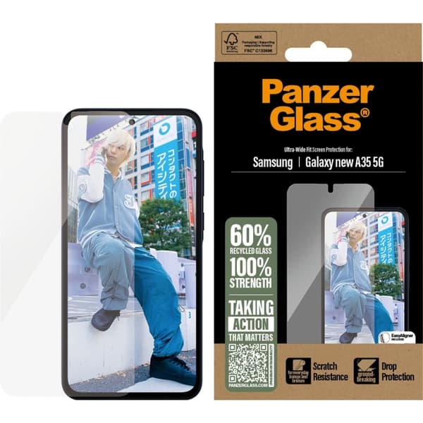 Panzer Glass - Skjermbeskytter Galaxy new A35 5G Ultra UWF