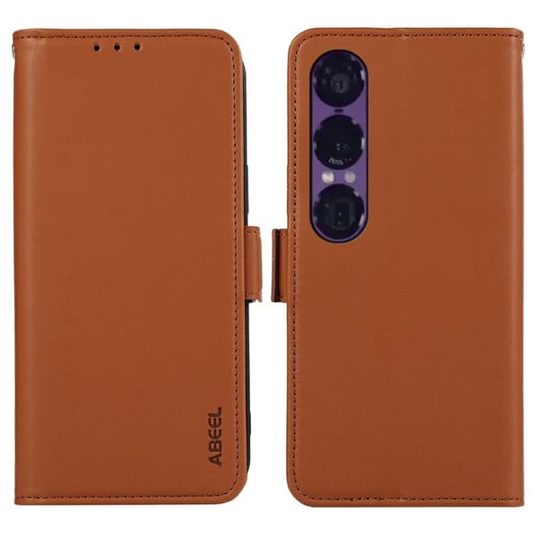 ABEEL För Sony Xperia 1 VII Fodral Plånboksfodral Skal Telefonfodral RFID-blockerande