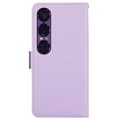 Miniatyrbilde 2 av 7: ABEEL For Sony Xperia 1 VII Deksel Mobildeksel med RFID-blokkerende lommebok