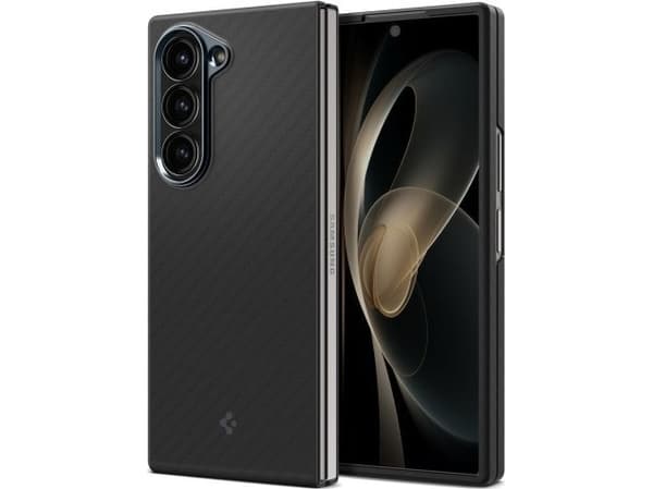 Spigen Air Skin Aramid, Omslag, Samsung, Galaxy Z Fold 6, 19,3 cm (7.6"), Svart