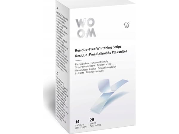 Woom WOOM WHITENING STRIPPER 28 stk. (14 dager)