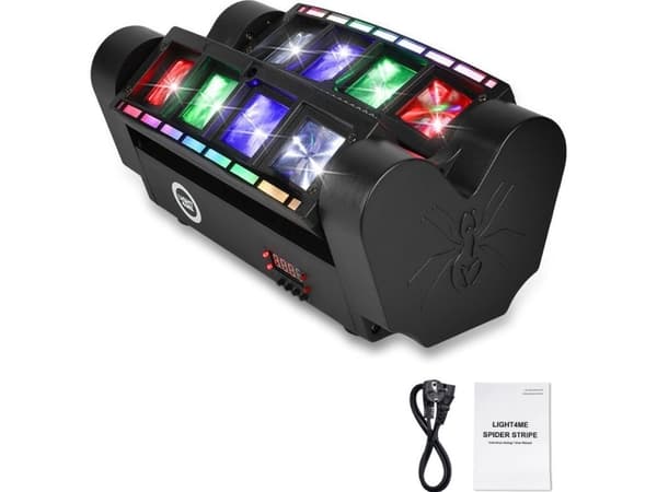 LIGHT4ME LIGHT4ME SPIDER STRIPE efekt LED disco stroboskop