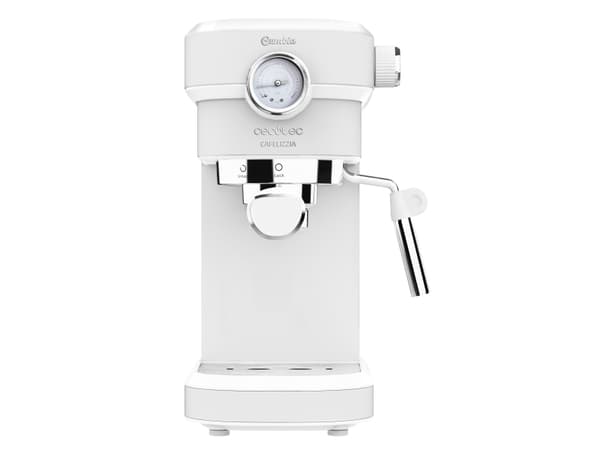 Cecotec Cafelizzia 790 Pro, Espressomaskin, 1,2 l, 1350 W, Rustfritt stål, Hvit