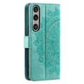 Miniatyrbild 2 av 6: För Sony Xperia 1 VII plånboksfodral Fodral Skal Mandala blommönster