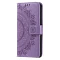 Miniatyrbild 3 av 6: För Sony Xperia 1 VII plånboksfodral Fodral Skal Mandala blommönster