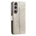 Miniatyrbilde 2 av 5: For Sony Xperia 1 VII Lommebok Deksel Shell Mandala Blomstermønster