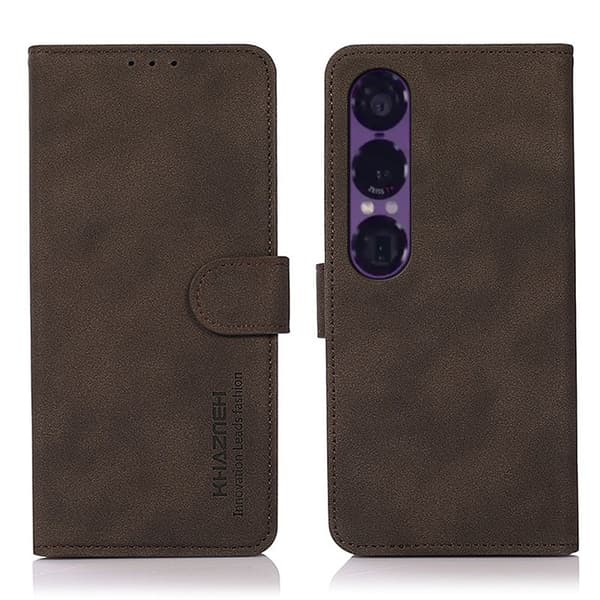 KHAZNEH For Sony Xperia 1 VII -deksel Lommebok-deksel Telefonveske