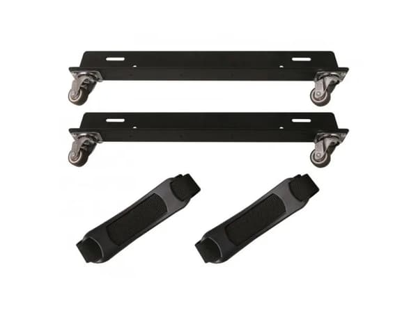 Techly ICA-CS 61, Bordmontert, Desktop, 20 kg, Sort, Vertikal, 4 hjul