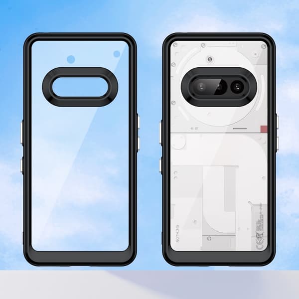För Nothing Phone (3a) Skal TPU + Akryl Skyddande Transparent Telefonfodral