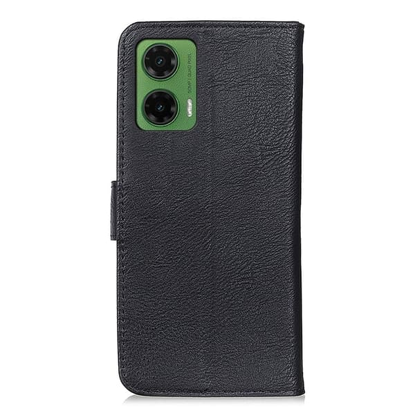 KHAZNEH Motorola Moto G35 Plånboksfodral - Svart