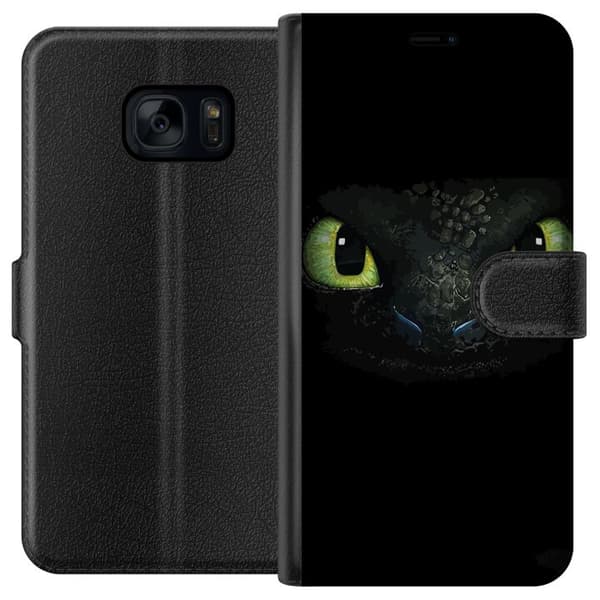 Samsung Galaxy S7 Plånboksfodral How to Train Your Dragon (Draktränaren)