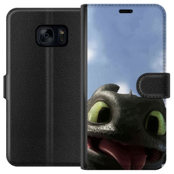 Samsung Galaxy S7 Plånboksfodral How to Train Your Dragon (Draktränaren)