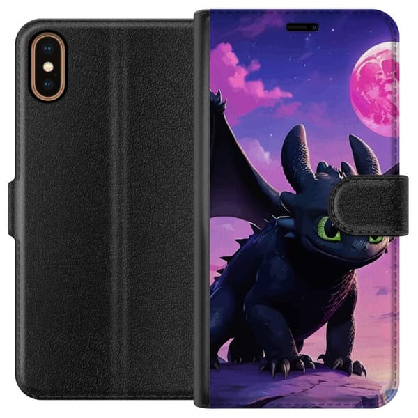 Apple iPhone X Plånboksfodral How to Train Your Dragon (Draktränaren)